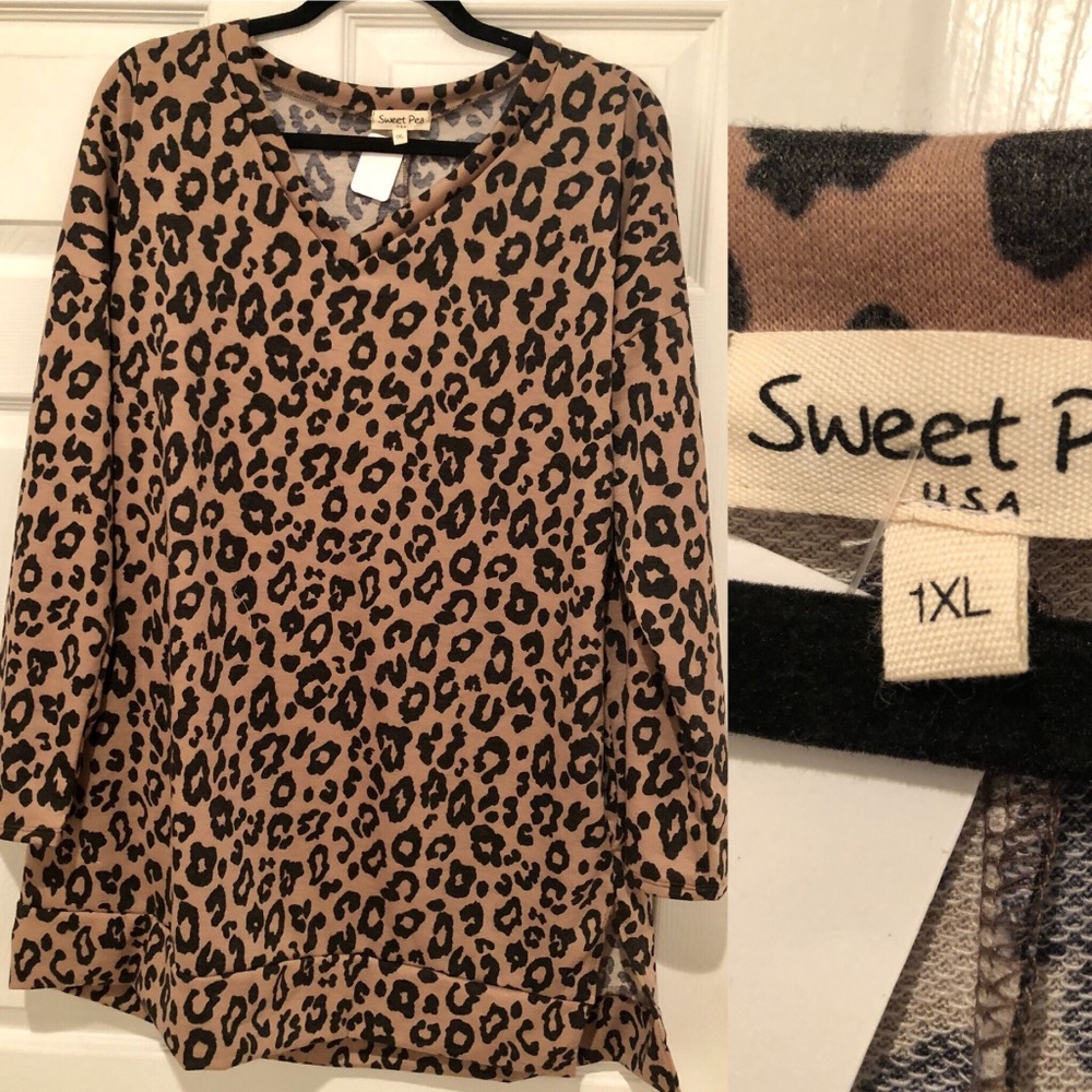Leopard tunic